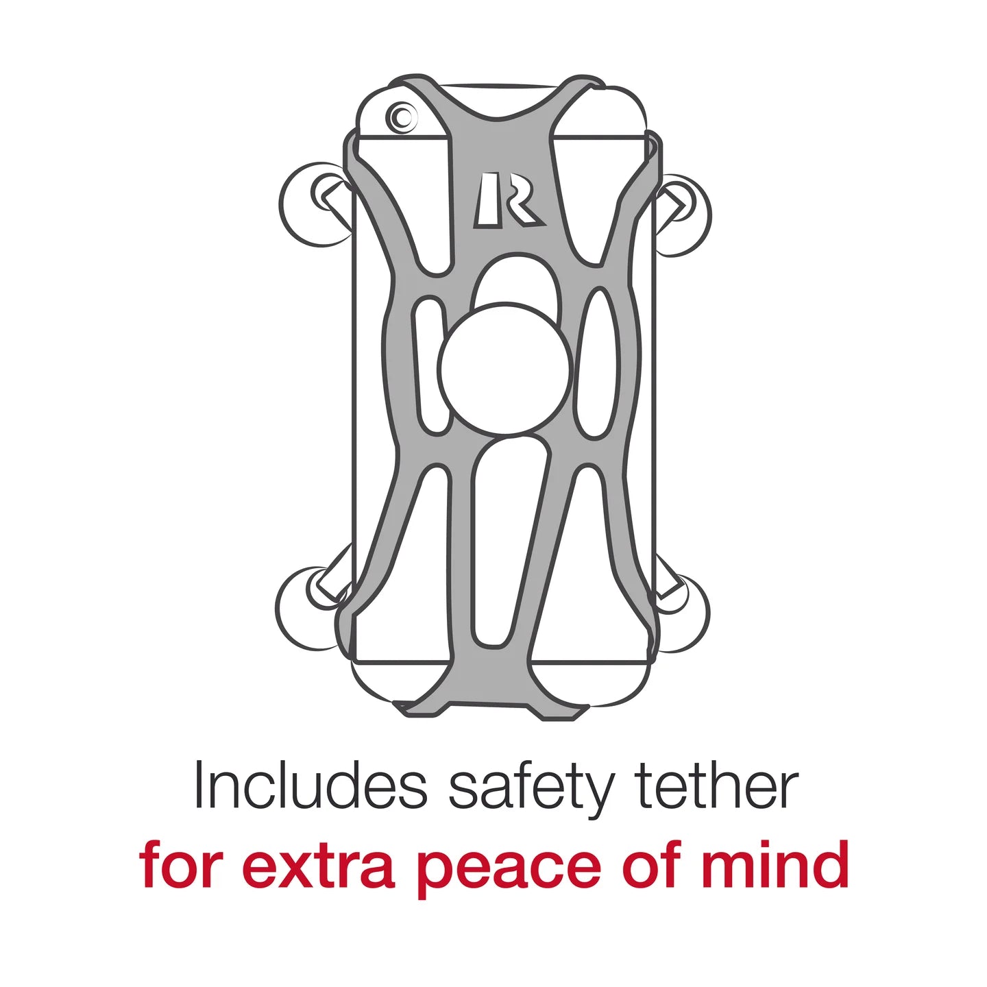 RAM® X-Grip® Universal Phone Holder with Ball - B Size