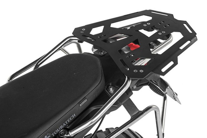 Luggage plate for Touratech Topcase rack and BMW Adventure luggage racks