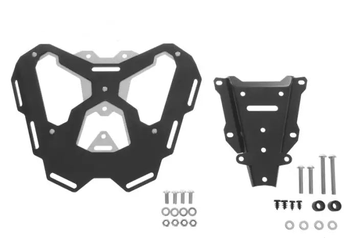 Aluminium/stainless steel luggage rack "black" for KTM