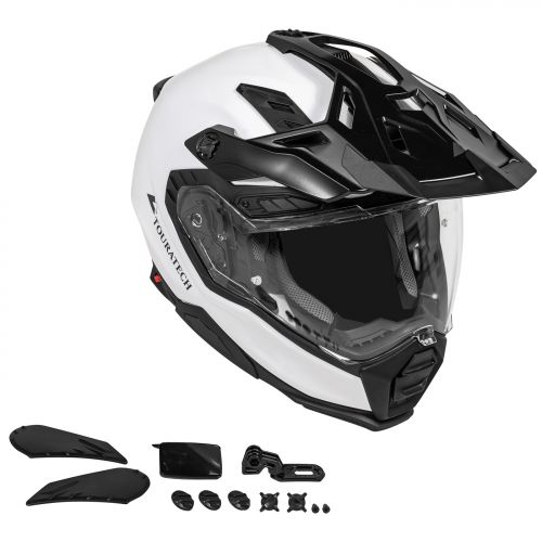 Helmet Aventuro PRO Carbon White