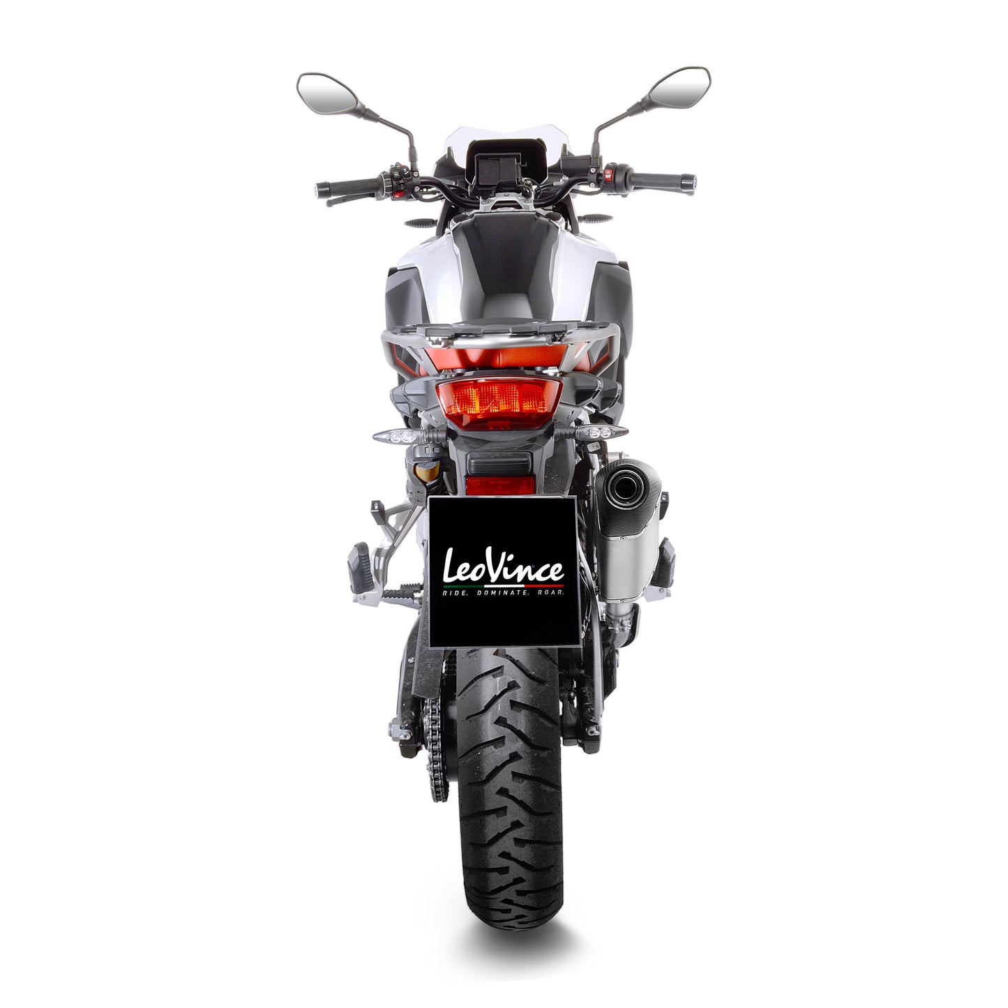 LeoVince LV-14 Slip-On Exhaust for BMW F 750 GS / F 800 GS / F 850 GS / F 900 GS / Adventure (2018+)