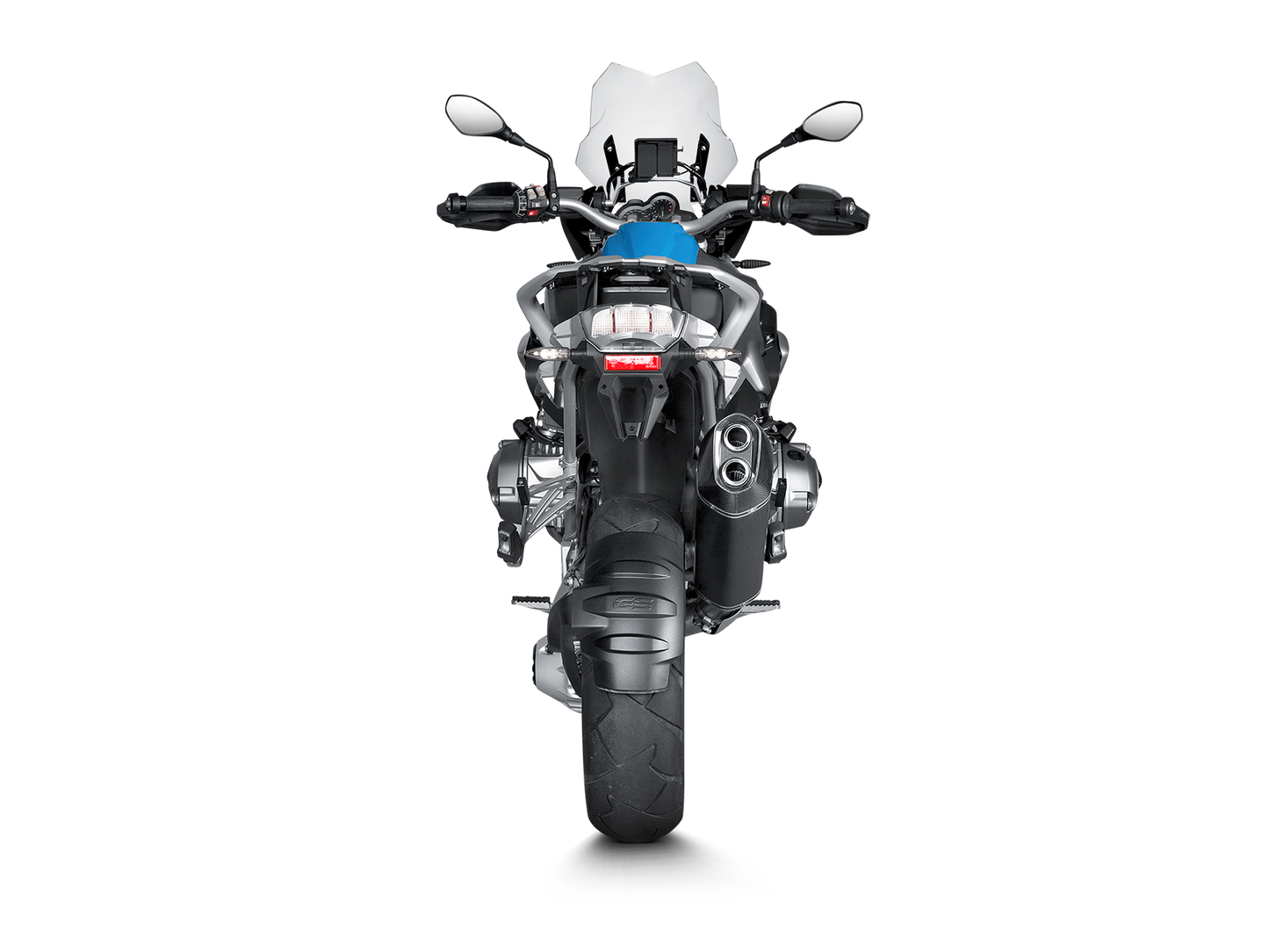 Akrapovic Exhaust Titanium Black Slip-on for BMW R1200GS / Adventure 2014-2016