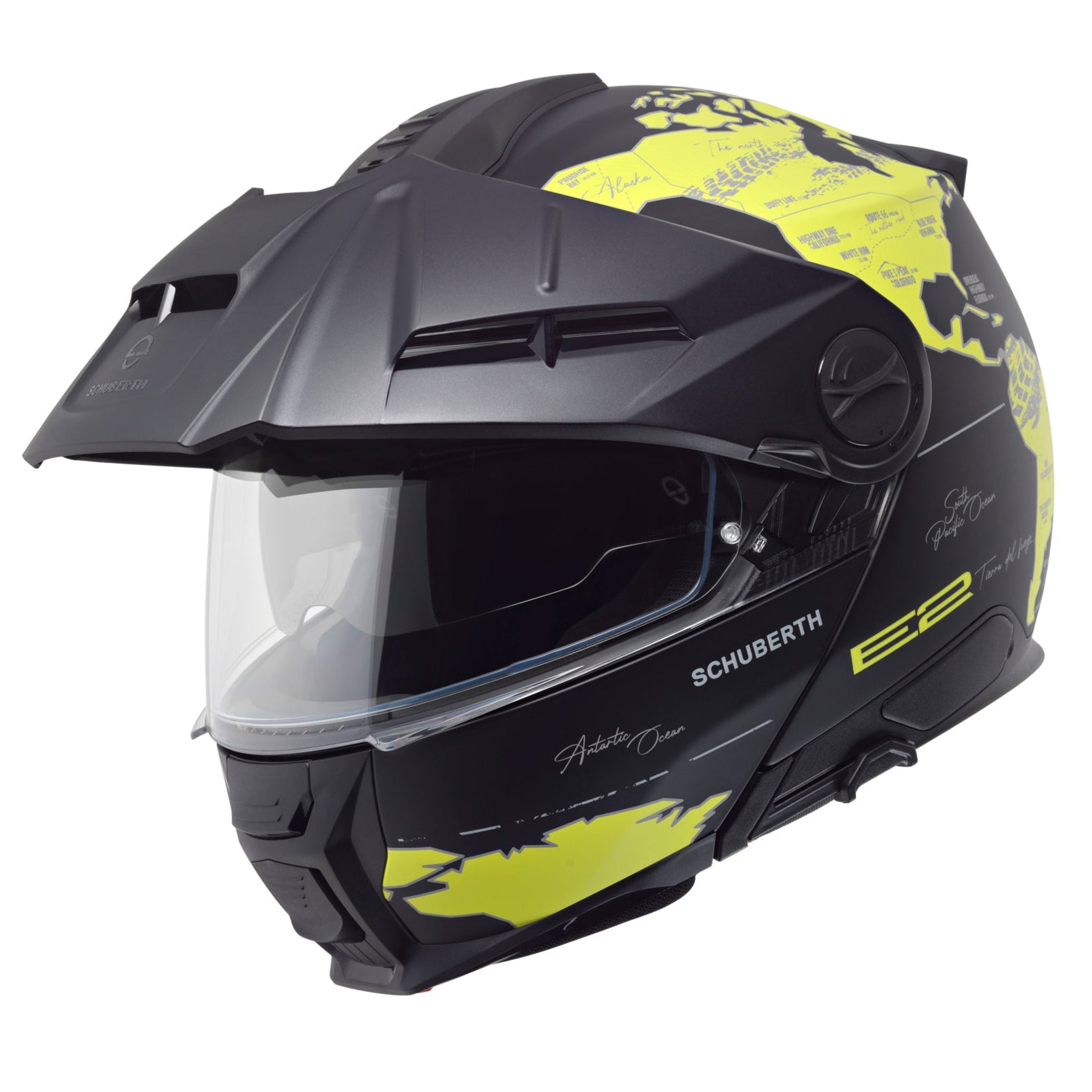 Schubert E2 Atlas Yellow – Adventure Motorcycles Ireland