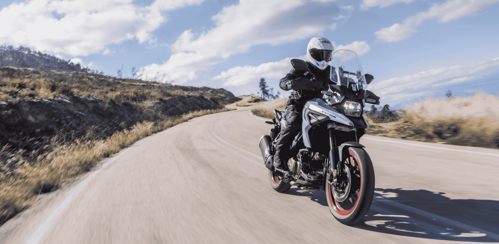 Powerful V-Twin Engine