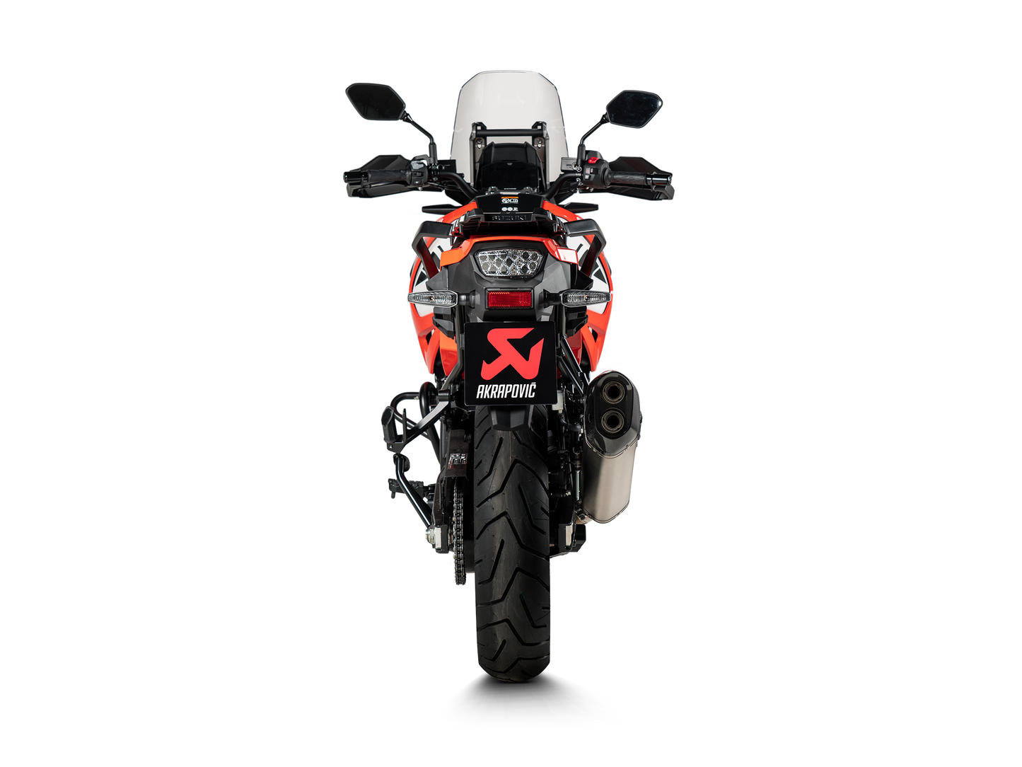 Akrapovic Exhaust Titanium Slip-on for Suzuki V-Strom 1000 / 1050 (2014–2025+)