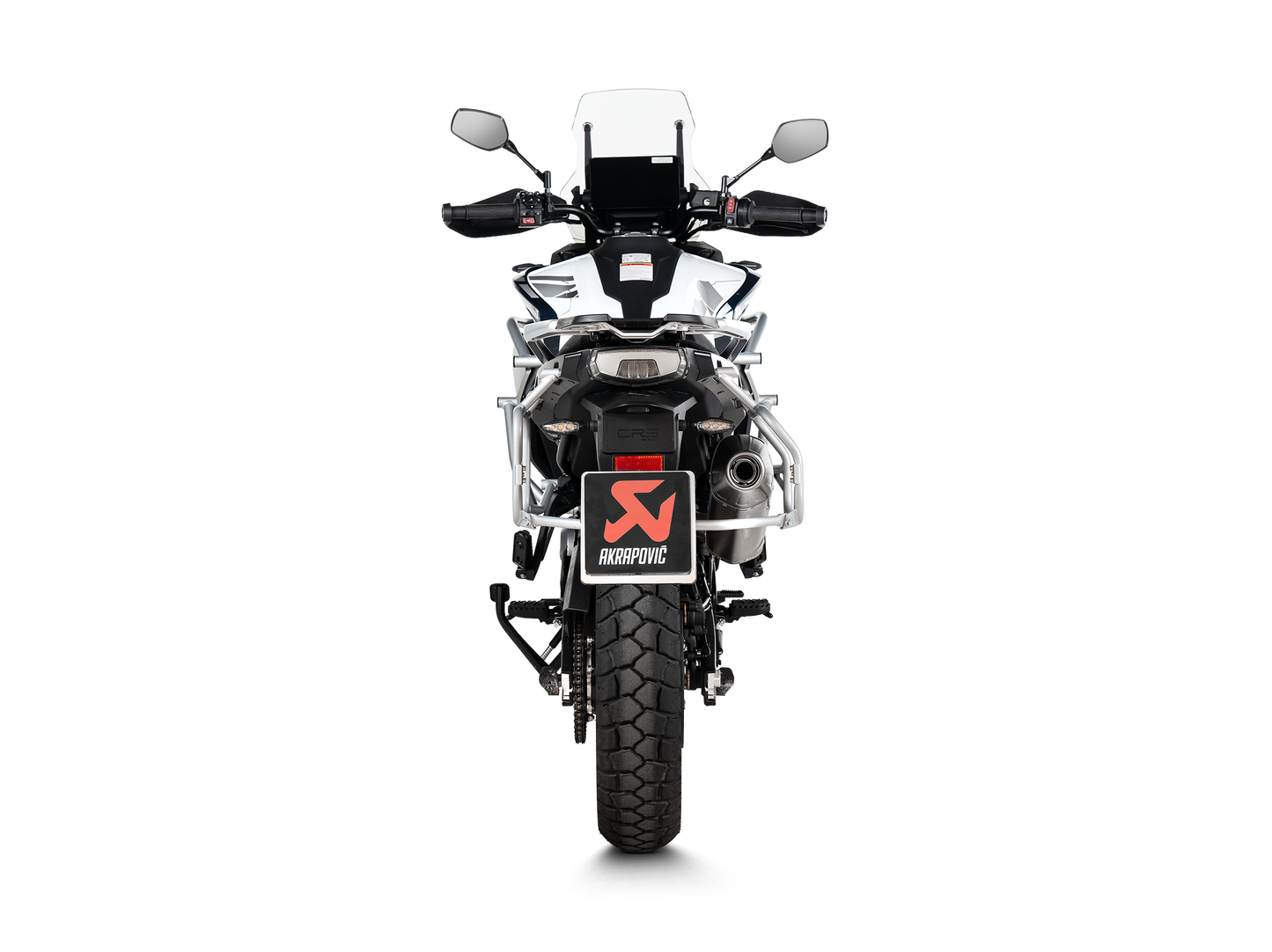 Akrapovic Exhaust Titanium Slip-on for CFMOTO 800MT (2024+)