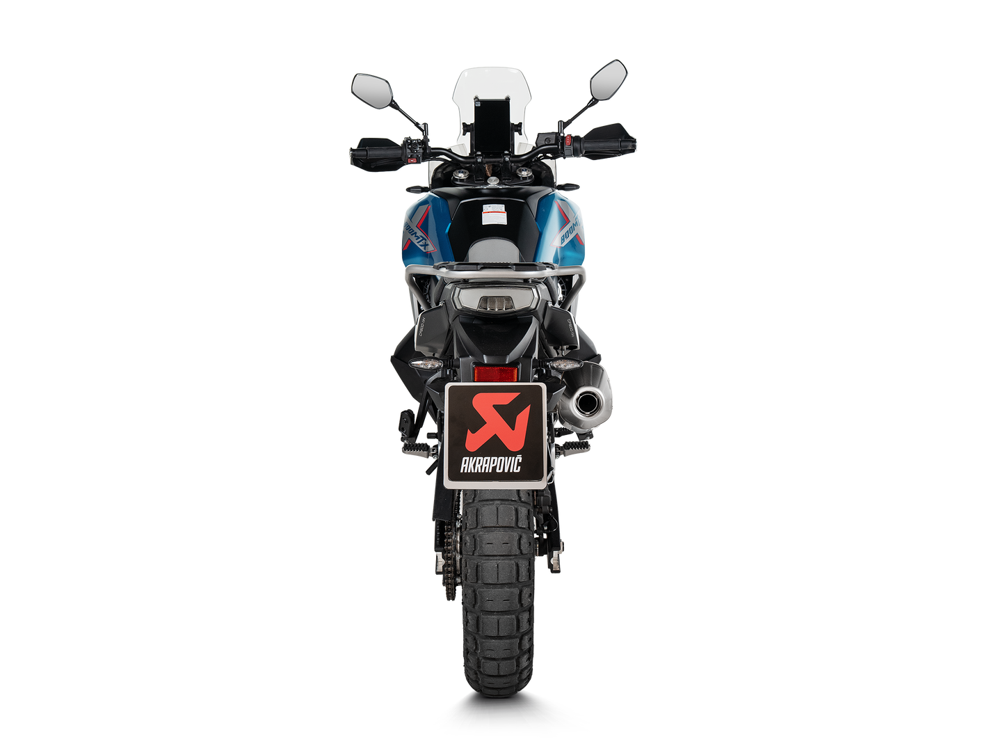 Akrapovic Exhaust Titanium Slip-on for CFMOTO 800MT-X (2025+)