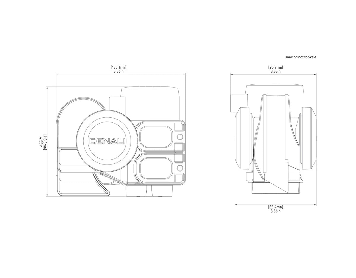 SoundBomb™ Original Dual-Tone Air Horn