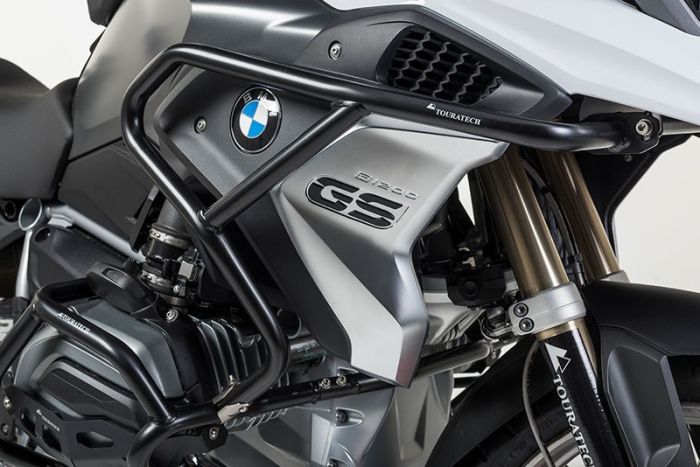 Stainless steel crash bar extension, BMW R1200GS (LC) from 2017