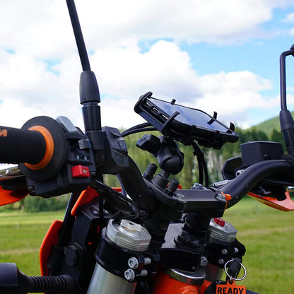 RAM® Handlebar U-Bolt Base for Rails 0.5" to 1.25" in Diameter - B Size
