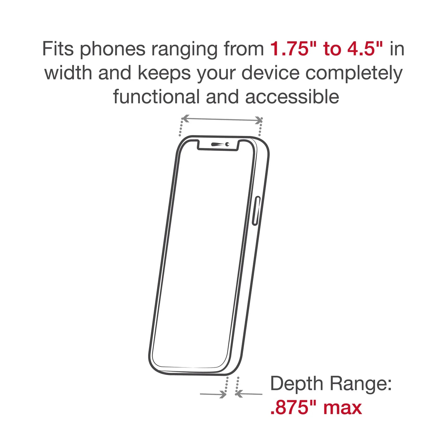 RAM® X-Grip® Large Phone Mount with RAM® Tough-Strap™ Handlebar Base