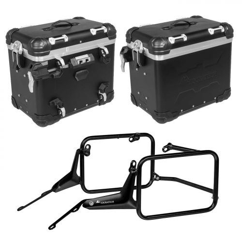 ZEGA Evo case system for BMW R1300GS 45L/45L Black