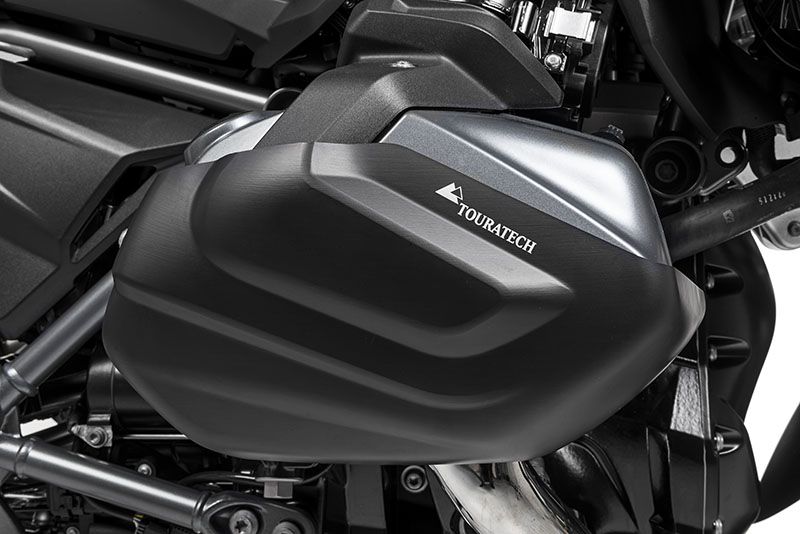 Cylinder protection aluminium black (set) for BMW R1250GS / R1250R / R1250RS / R1250RT