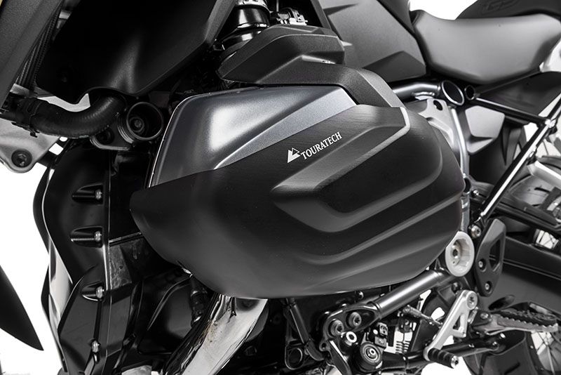 Cylinder protection aluminium black (set) for BMW R1250GS / R1250R / R1250RS / R1250RT