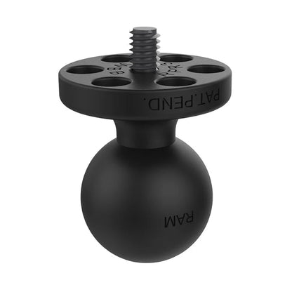 RAM® Ball Adapter with 1/4"-20 Threaded Stud for Action Cameras