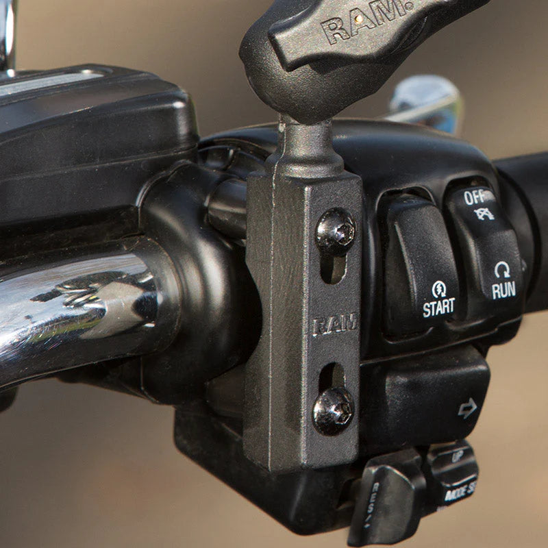 RAM® Motorcycle Brake/Clutch Reservoir Ball Base