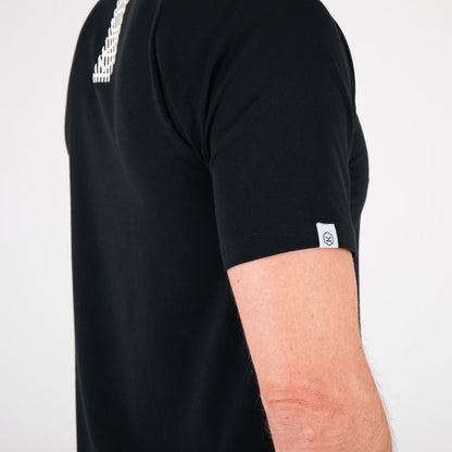 Illusion Strip T-Shirt – Black