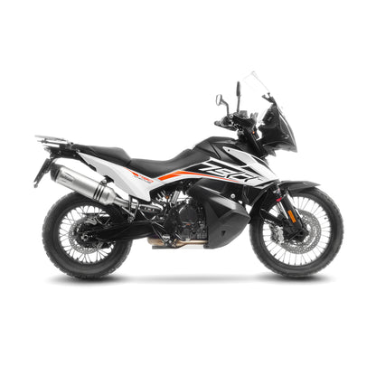 LeoVince LV ONE EVO Slip-On Exhaust For CFMOTO 800MT Sport / Touring / Explore | Husqvarna Norden 901 | KTM 790/890 Adventure (2019+)