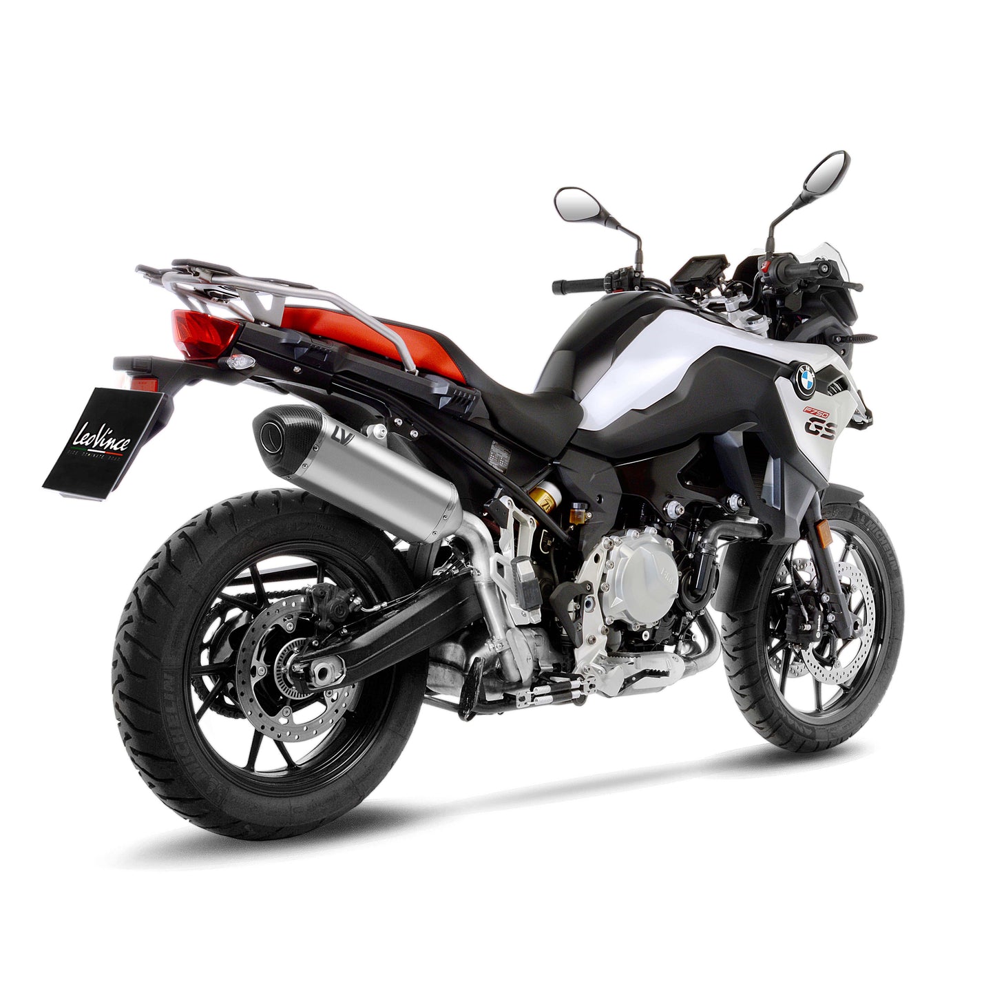 LeoVince LV-14 Slip-On Exhaust for BMW F 750 GS / F 800 GS / F 850 GS / F 900 GS / Adventure (2018+)