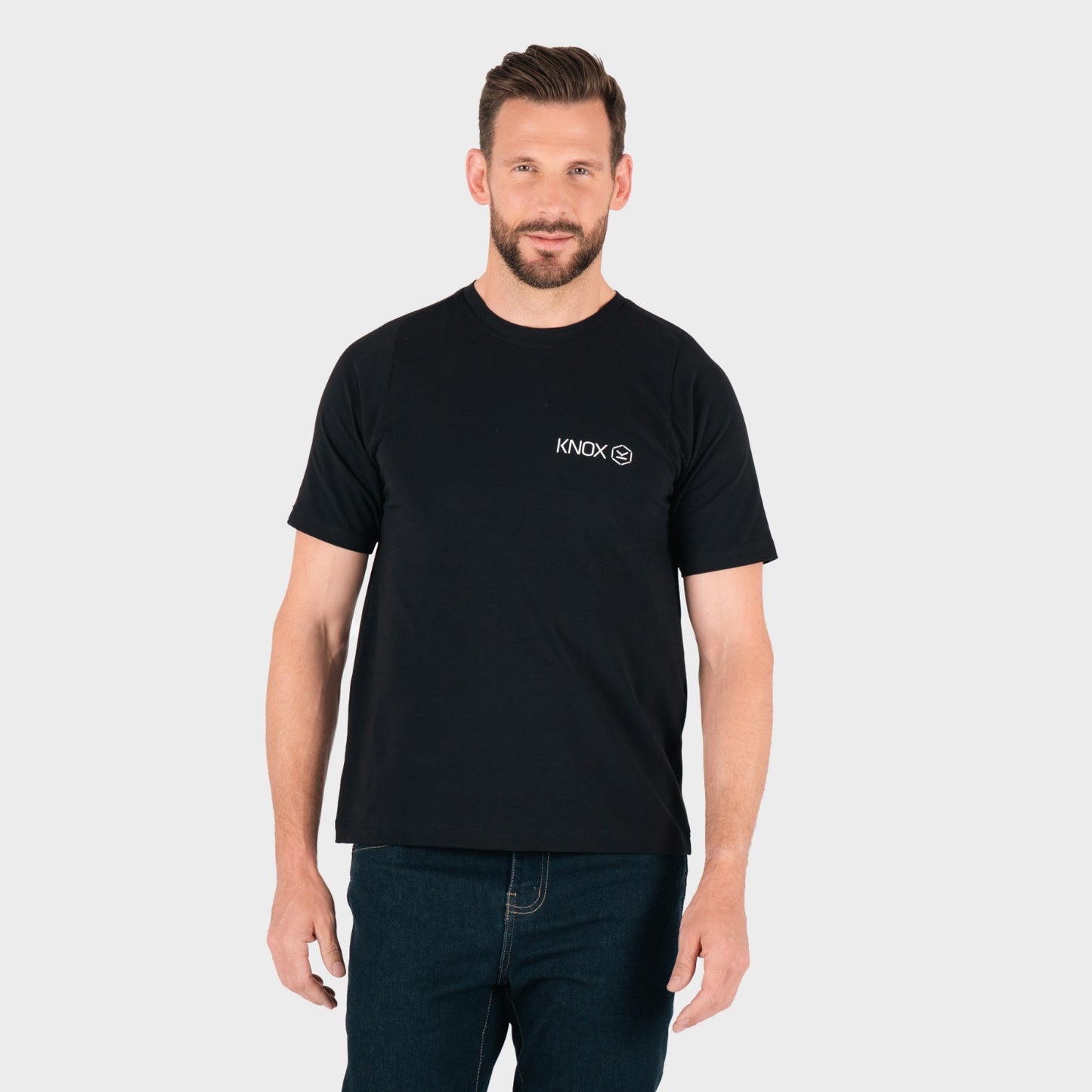 Illusion Strip T-Shirt – Black