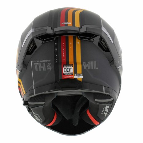 MT Helmets Thunder 4 MATT GREY