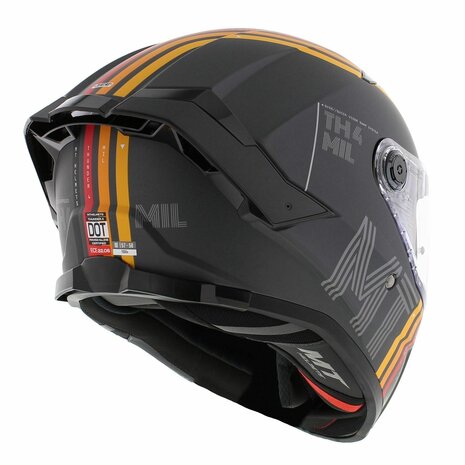MT Helmets Thunder 4 MATT GREY