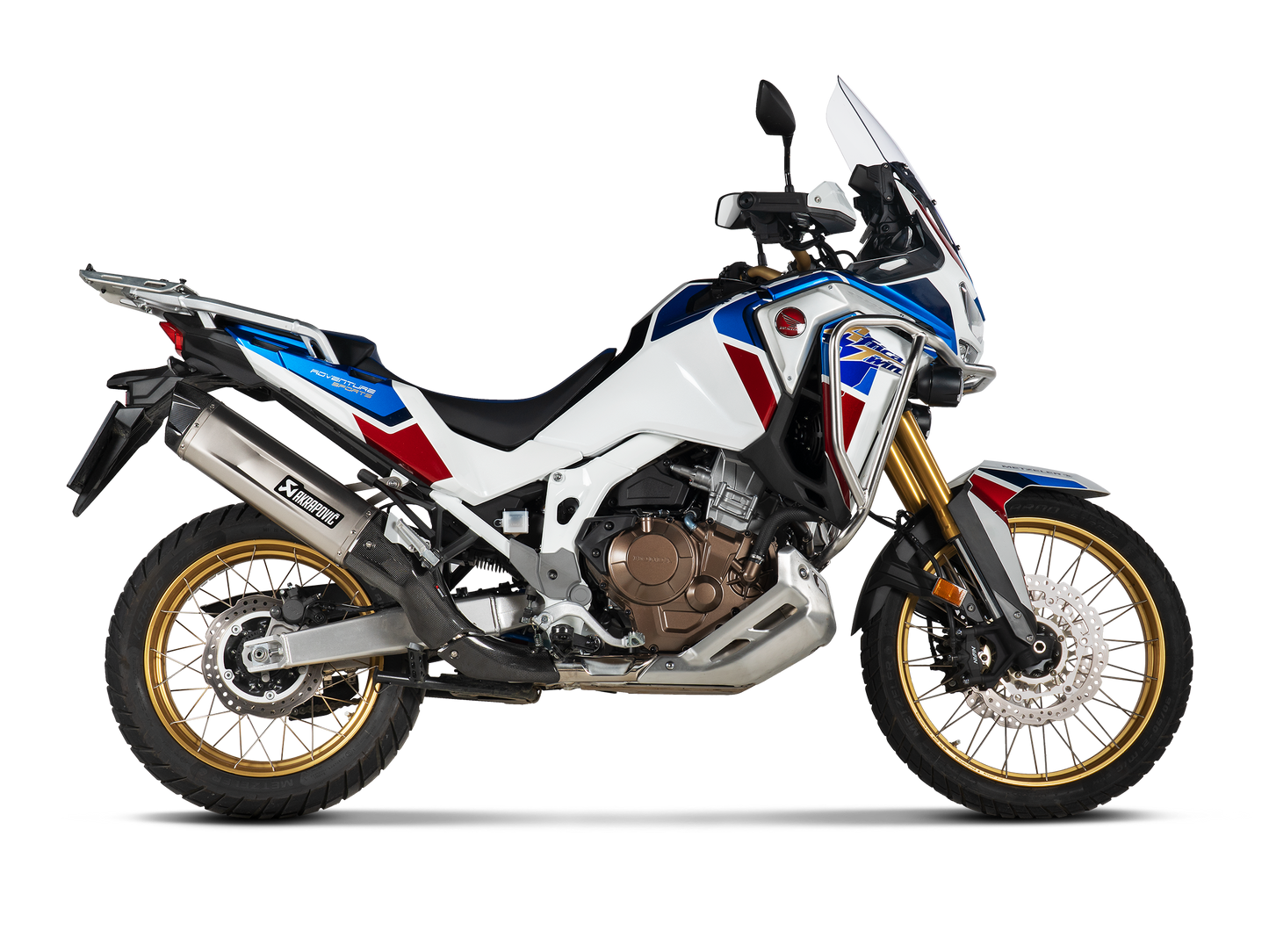 Akrapovic Exhaust Titanium Slip-on for Honda CRF1100L Africa Twin / Adventure Sports (2020–2023)