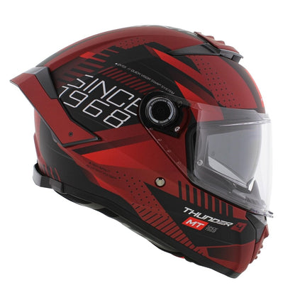MT Helmets Thunder 4 LUMINENCE MATT RED