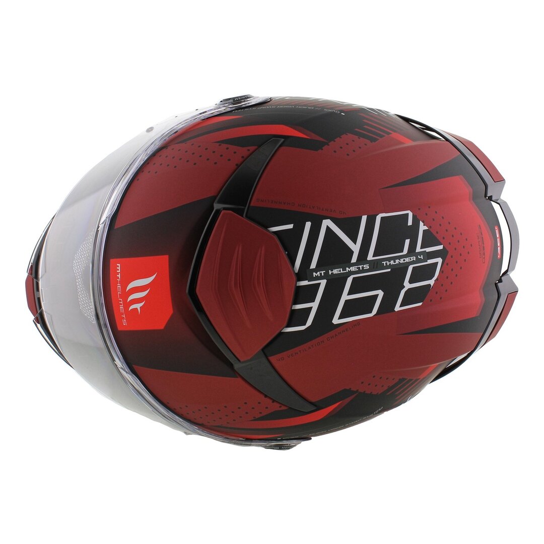 MT Helmets Thunder 4 LUMINENCE MATT RED