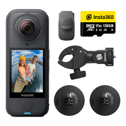 Insta360 X4 Air 360° Action Camera - Motorcycle Bundle