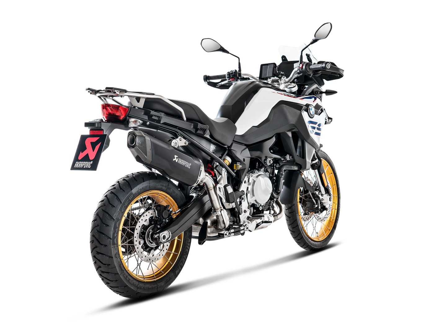 Akrapovic Exhaust Black Titanium Slip-on for BMW F 850 GS / F 750 GS (2018+)