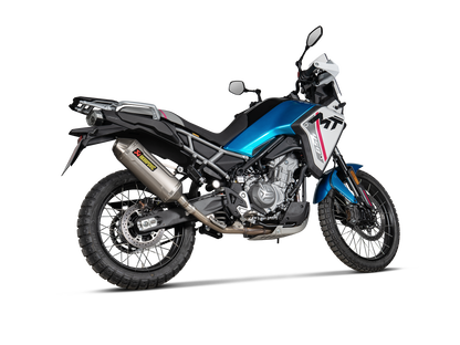 Akrapovic Exhaust Titanium Slip-on for CFMOTO 450MT (2024+)