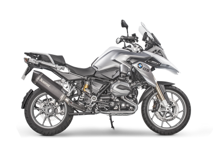 Akrapovic Exhaust Titanium Black Slip-on BMW R1200GS Adventure 2017-2018