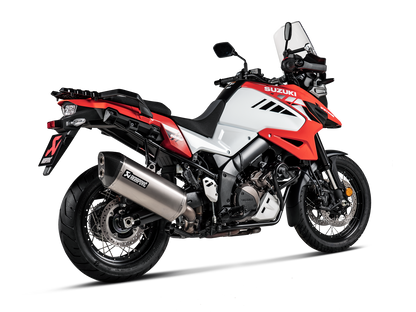 Akrapovic Exhaust Titanium Slip-on for Suzuki V-Strom 1000 / 1050 (2014–2025+)