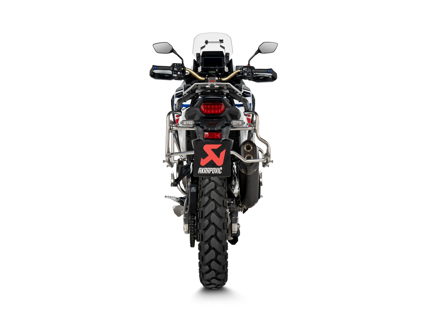 Akrapovic Exhaust Black Titanium Slip-on for Honda CRF1000L Africa Twin / Adventure Sports 2024+
