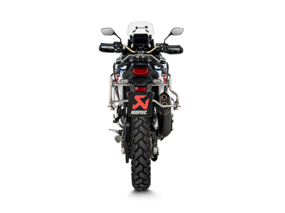 Akrapovic Exhaust Black Titanium Slip-on for Honda CRF1000L Africa Twin / Adventure Sports 2024+