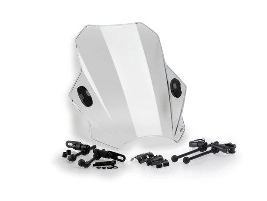 Puig Yamaha Yamaha MT-07 (2018–2025) / MT-09 (2017–2020) Bat Transparent Windshield 9989W