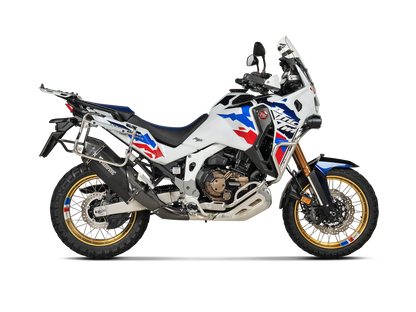 Akrapovic Exhaust Black Titanium Slip-on for Honda CRF1000L Africa Twin / Adventure Sports 2024+