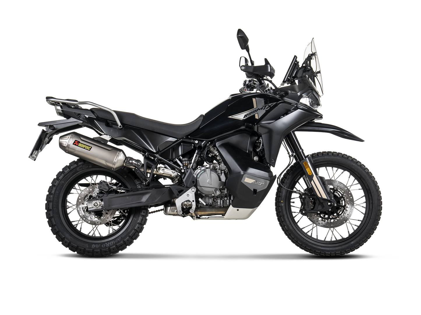 Akrapovic Exhaust Titanium Slip-on for CFMOTO 800MT-X (2025+)