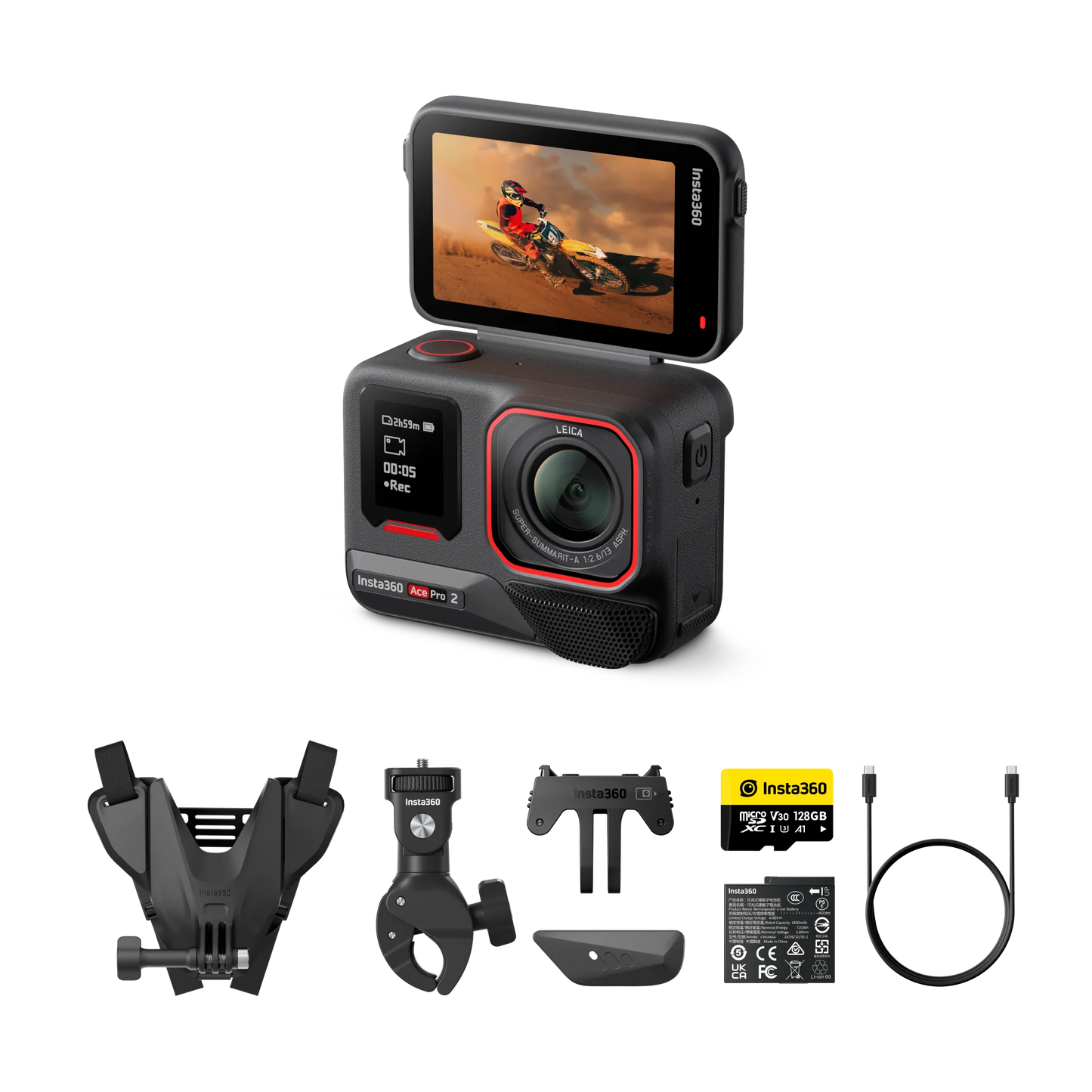 Insta360 Ace Pro 2 Motorcycle Bundle
