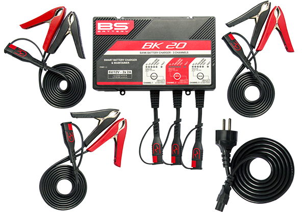 BS Battery Charger BK20 12V 3X2A