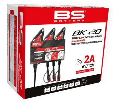 BS Battery Charger BK20 12V 3X2A