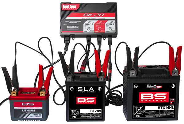 BS Battery Charger BK20 12V 3X2A