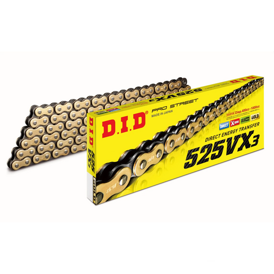 DID 525 VX3 GB 118RH Drive Chain