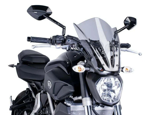 Puig New Generation Touring Light Smoke Screen for Yamaha MT-07 (14-17) 7016H