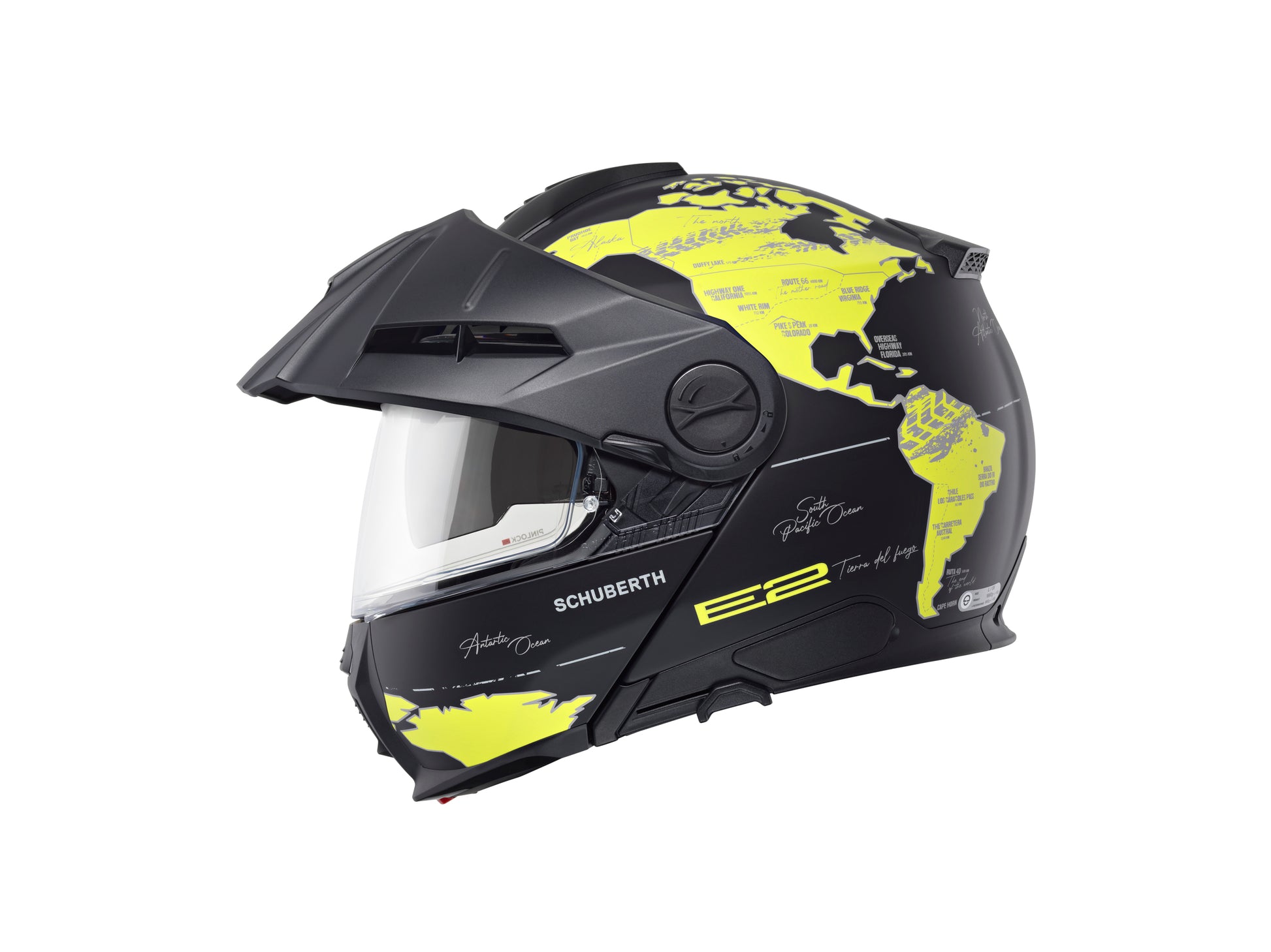 Schubert E2 Atlas Yellow – Adventure Motorcycles Ireland