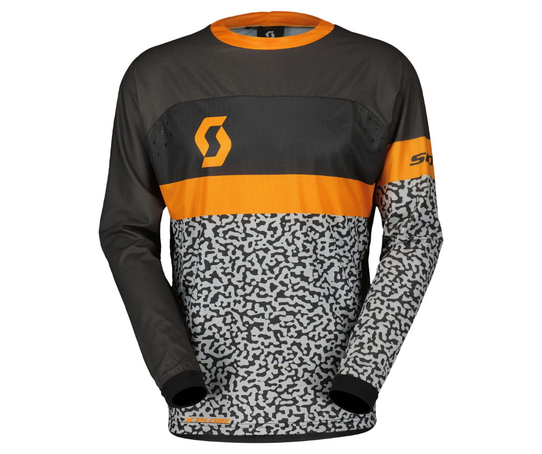 SCOTT X-Plore Swap Jersey grey/orange Size Medium