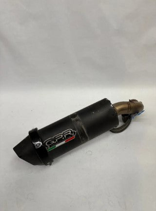 Pre-Owned GPR Black Aprillia Capanord muffler
