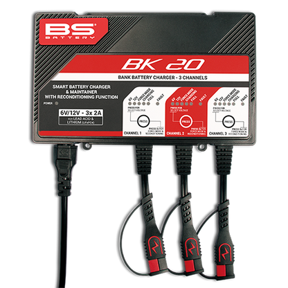 BS Battery Charger BK20 12V 3X2A