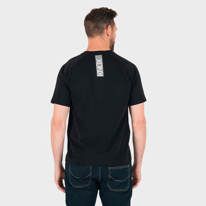 Illusion Strip T-Shirt – Black